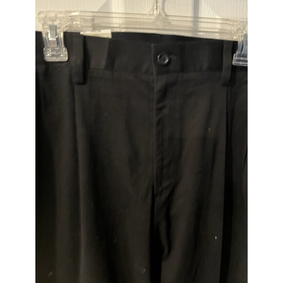 Dockers Mens Easy Khaki Pants Mens 46X29 Big Tall Black Classic Fit Pleated NEW - Picture 2 of 10